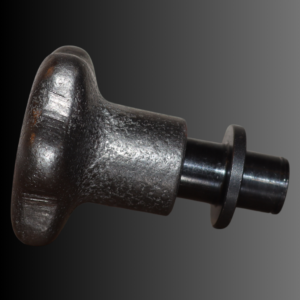 3/8-16 Cast Iron Knob w/ Steel Shaft and Collet