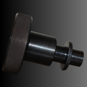 3/8-16 Steel Knob w/ Steel Shaft and Collet