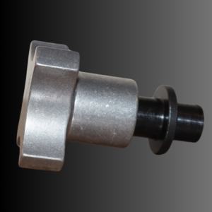 3/8-16 Alum. Knob w/ Steel Shaft and Collet
