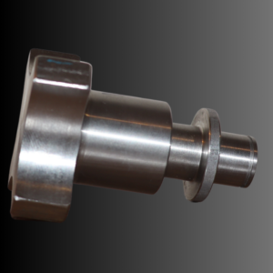 3/8-16 S. Steel Knob w/ S. Steel Shaft and Collet