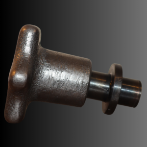 1/2-13 Cast Iron Knob w/ Steel Shaft & Collet