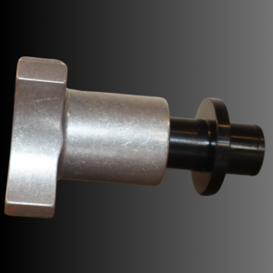 1/2-13 Alum. Knob w/ Steel Shaft and Collet