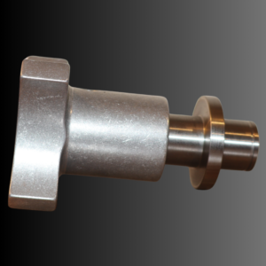 1/2-13 Alum. Knob w/ S. Steel Shaft and Collet