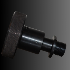 3/8"-16 Steel Knob w/ Steel Shaft and Collet