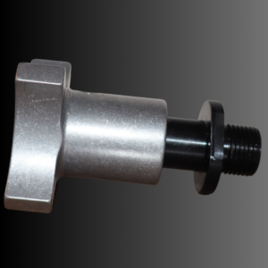 1/2"-13 Alum. Knob w/ Steel Shaft and Collet